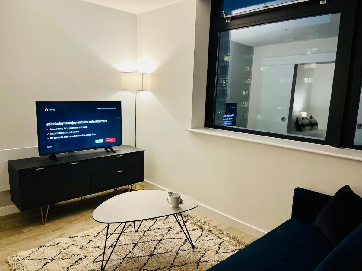 Brand New Modern 1 Bed Apartment Near Old Trafford Stadium Mánchester Exterior foto