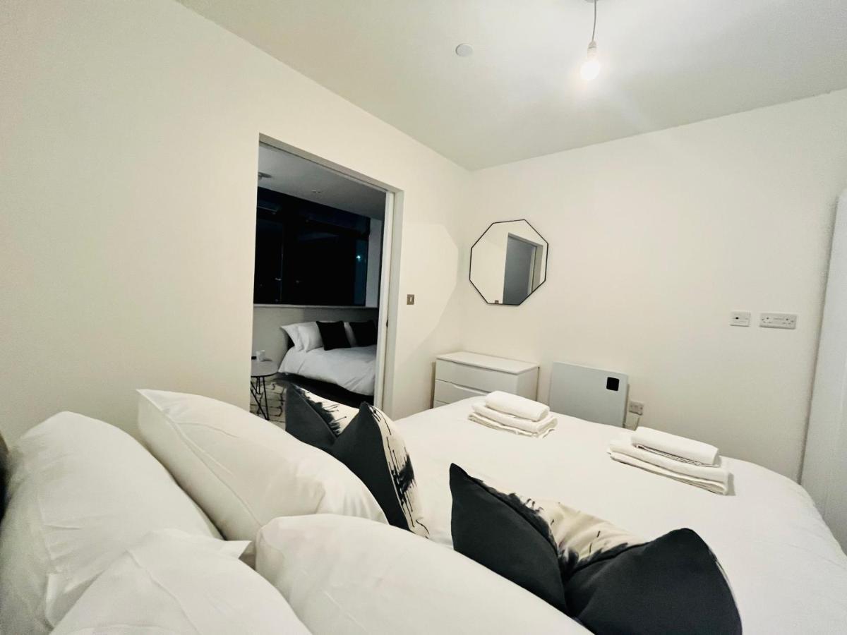 Brand New Modern 1 Bed Apartment Near Old Trafford Stadium Mánchester Exterior foto