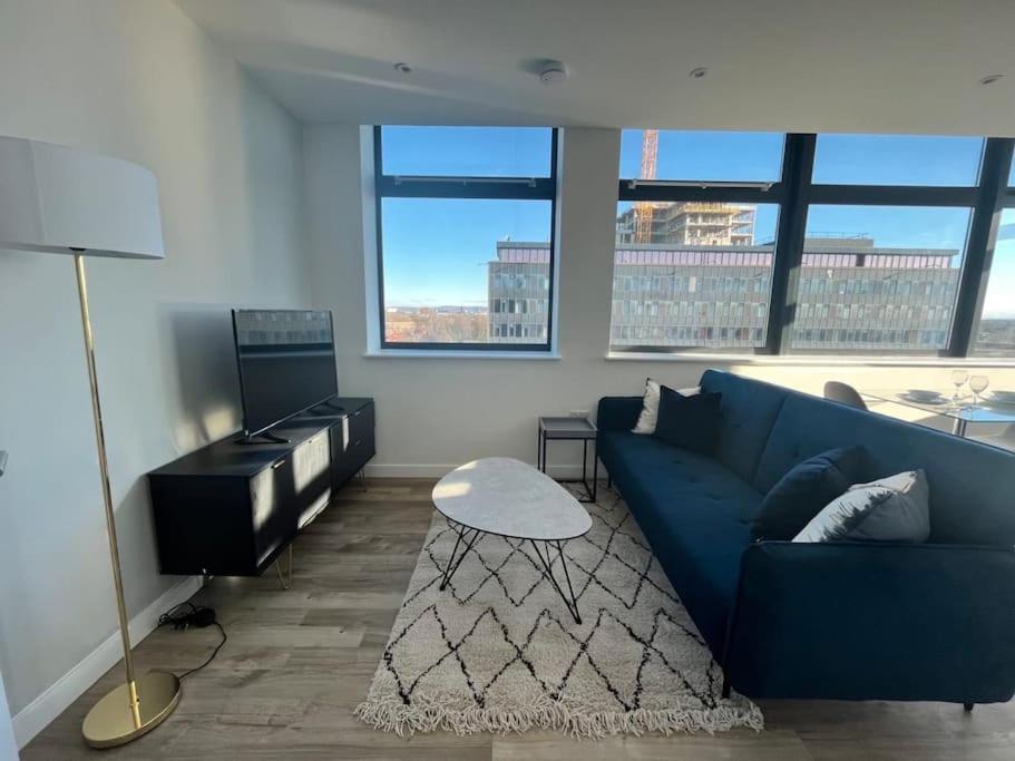 Brand New Modern 1 Bed Apartment Near Old Trafford Stadium Mánchester Exterior foto
