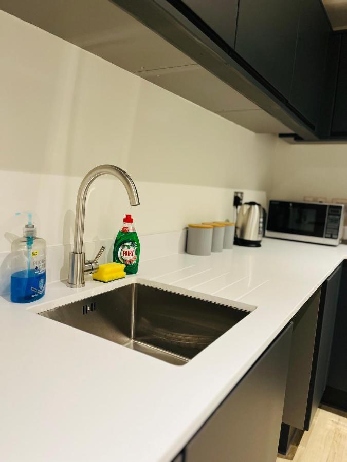 Brand New Modern 1 Bed Apartment Near Old Trafford Stadium Mánchester Exterior foto